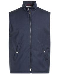 Brunello Cucinelli - Vests - Lyst