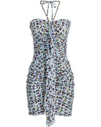 Amen - Sky Mini Dress Polyamide, Elastane, Aluminum - Lyst