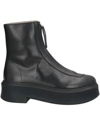 The Row - Ankle Boots Calfskin - Lyst