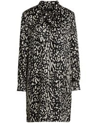 Nili Lotan - Mini Dress Silk - Lyst