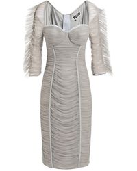 Elisabetta Franchi - Midi Dress - Lyst
