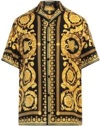 Versace - Short Sleeve Shirts - Lyst