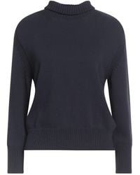 Alpha Studio - Midnight Turtleneck Cotton, Polyamide - Lyst