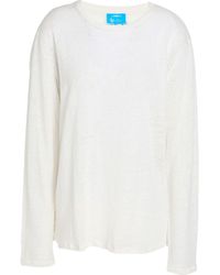 .., merci italia - Rose Ivory T-Shirt Linen - Lyst