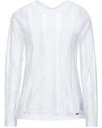 armani exchange white sweater