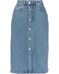 Calvin Klein Gonna jeans - Blu