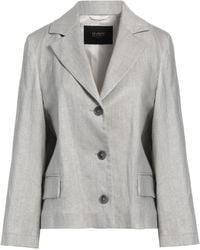 SEVENTY VENEZIA - Blazer Linen, Viscose, Polyester, Polyamide, Metallized Polyamide - Lyst