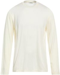 Crossley - Cream T-Shirt Virgin Wool - Lyst