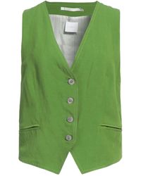 .., merci italia - Tailored Vest Cotton, Elastane - Lyst