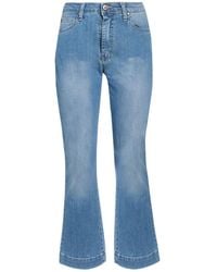 Please - Jeans Cotton, Polyester, Elastane - Lyst