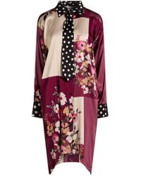 Shirtaporter - Midi Dress Viscose, Elastane - Lyst