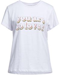 FIRSTAGE - T-Shirt Cotton, Elastane - Lyst