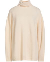 Alysi - Chocolat Turtleneck Merino Wool, Cashmere - Lyst