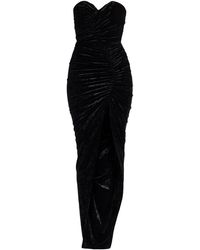 Alexandre Vauthier - Maxi Dress Polyester, Elastane - Lyst