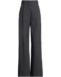 P.A.R.O.S.H. - Charcoal Pants Virgin Wool, Elastane - Lyst