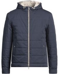 Eleventy - Slate Puffer Cotton, Polyamide - Lyst