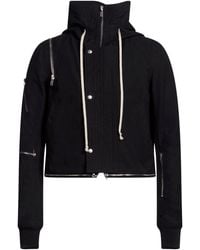 Rick Owens - Jacket Cotton, Virgin Wool, Polyamide, Elastane - Lyst