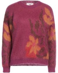 SOLOTRE - Sweater Mohair Wool, Polyamide, Wool - Lyst