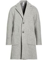 Hevò - Coat Polyester, Virgin Wool - Lyst