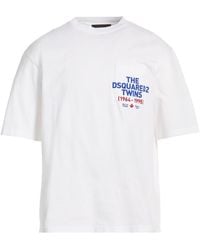 DSquared² - T-Shirt Cotton - Lyst