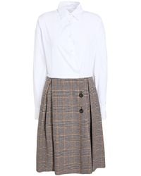 Sara Roka - Midi Dress Cotton, Polyamide, Acetate, Polyester - Lyst