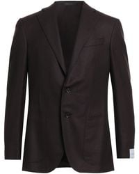 Caruso - Dark Blazer Super 130S Wool - Lyst