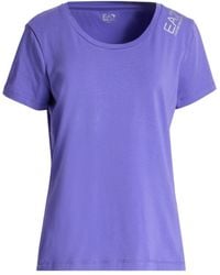 EA7 - T-Shirt Cotton, Elastane - Lyst