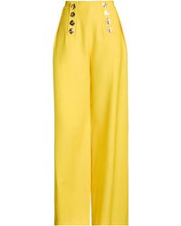 Violante Nessi - Pants Wool, Polyamide, Elastane - Lyst
