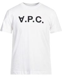 A.P.C. - T-shirt - Lyst