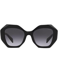 Prada - Gafas de sol con montura oversize - Lyst