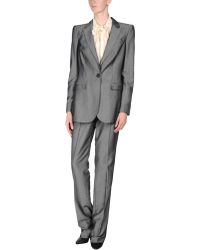Burberry Women's Suit - Grey