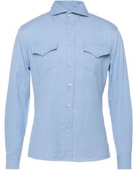 Chemise Coton Brunello Cucinelli pour homme en coloris Blanc Homme Vêtements Chemises Chemises casual et boutonnées 