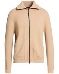 Alpha Studio - Camel Cardigan Recycled Wool, Wool, Recycled Polyamide, Polyamide, Elastane - Lyst