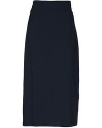 Labo.art - Midnight Midi Skirt Cotton, Elastane - Lyst
