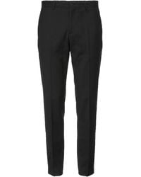 SELECTED - Pants Recycled Polyester, Viscose, Polyester, Elastane - Lyst