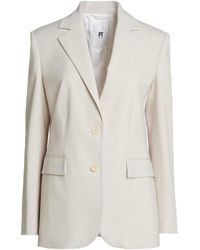 PT Torino - Cream Blazer Virgin Wool, Elastane - Lyst