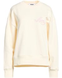 MSGM - Sweatshirt Cotton - Lyst