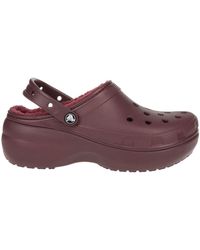 Crocs™ - Clogs (shoes) Classic Platform Lined Clog W - Lyst