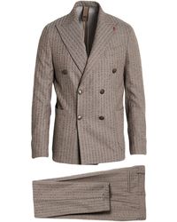 MULISH - Taupe Suit Polyester, Viscose, Acrylic, Elastane - Lyst