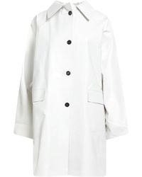Kassl - Overcoat & Trench Coat Cotton, Polyurethane, Elastane - Lyst