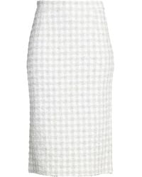 Thom Browne - Midi Skirt Cotton, Polyamide - Lyst