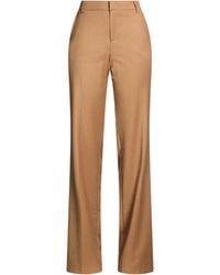 hinnominate - Camel Pants Polyester, Viscose, Elastane - Lyst