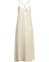 Peserico - Midi Dress Viscose - Lyst