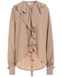 Victoria Beckham - Blush Shirt Silk, Polyester - Lyst