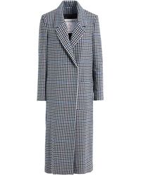 Shirtaporter - Slate Coat Wool, Polyester, Polyamide - Lyst