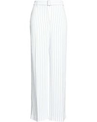 True Royal - Light Pants Viscose, Linen - Lyst