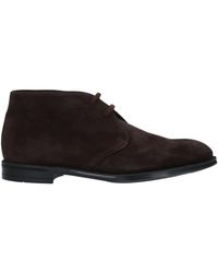 Doucal's - Dark Ankle Boots Soft Leather - Lyst