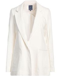 Jacob Cohen - Blazer Cotton, Linen, Elastane - Lyst