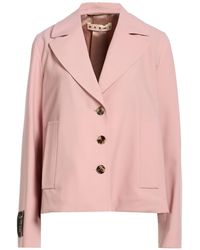 Marni - Blazer Polyester, Virgin Wool, Elastane - Lyst