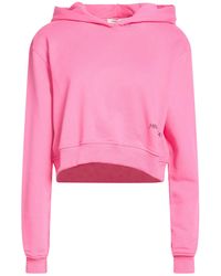 hinnominate - Fuchsia Sweatshirt Cotton, Elastane - Lyst